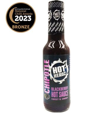 Blackberry Sweet and Smokey Hot Sauce - Søt og Røkt Chipotle Chilisaus med Bjørnebær 148 ml (Costa Rica)