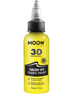 Gul Neon UV/Blacklight Textilfärg 30 ml