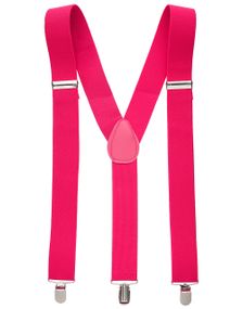 Neonrosa Hängslen