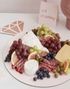 50 stk Flate Bagasse Engangstallerkener 50 cm - Blush Hen