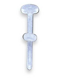 Tunga Hard Retainer genomskinlig 1,6 x 16 mm