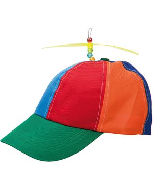 Färgglad Keps med Propeller