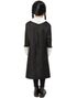Wednesday - Lisensiert Addams Family Kostyme med Parykk til Barn