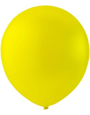 Gula Ballonger 30 cm - 100 stk MEGAPACK