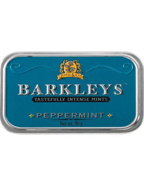 Barkleys Tastefully Intense Mints Peppermint - Godis med Pepparmintsmak 50g