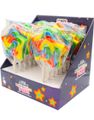 16 st Star Lollies - Stora Stjärnformade Klubbor - Candy Realms - Hela Lådan 2 kg