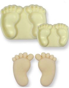JEM Pop It Mould - Babyfötter Form