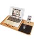 Lapzer Laptop Desk - Bærbart Laptop Skrivebord i Tre - 60 x 30,5 cm