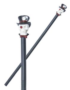 Voodoo Witch Doctor Cane - Käpp med skalle 88 cm