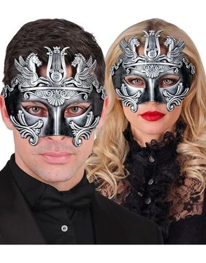 Silverfärgad Ögonmask Grekisk/Romersk
