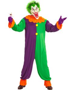 Evil Joker Dräkt med Mask