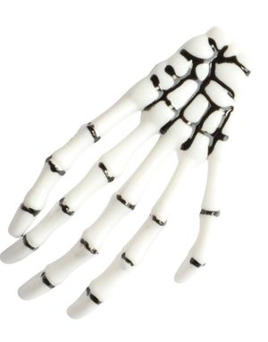 Skjeletthånd Hårklype