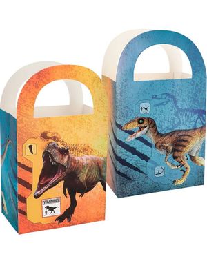 4 st Dino Party Godteposer i Papper