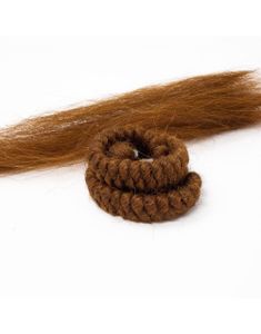 Crepe Hair - ca 30 cm - Medium Brown (Löshår för Skägg och Mustasch)