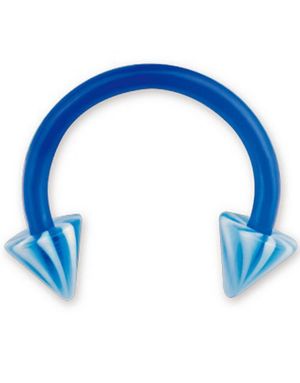 Storm Blue - 1,2 x 10 mm Ögonbrynspiercing
