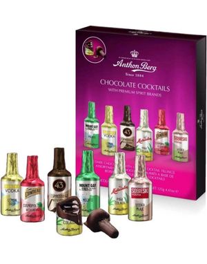 Anthon Berg Chocolate Cocktails - 12 Likörchoklad I Presentask 187 Gram