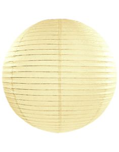 Krämfärgad Papperslykta 20 cm