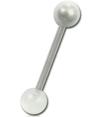 Moon Stone White - Tungpiercing