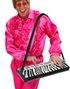 Zebramönstrat Uppblåsbart Keyboard Piano - 57 cm