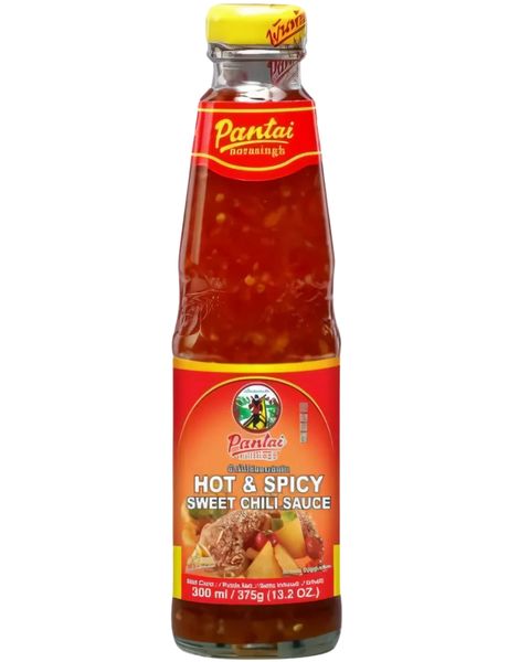 Pantai Hot & Spicy Sweet Chili Sauce - Hot & Søt Chilisaus 300 ml (Thailand)