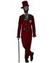 Deluxe Day of The Dead Brudgom Kostyme til Mann - Medium