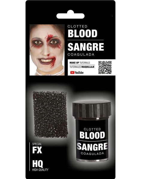 Koagulert Fake Blod / Teaterblod med Svamp 15 ml