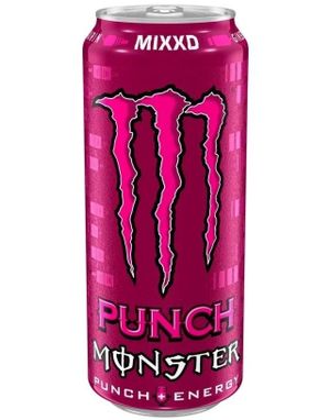 1 St Monster Energy Punch Mixxd 500 Ml Energidryck
