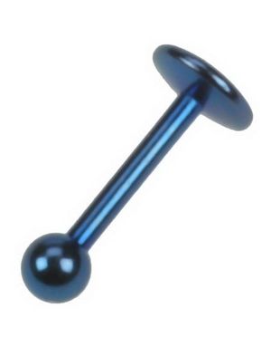 Blå Labret med Rund Kula