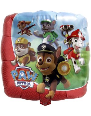 Folieballong 43x43 cm - Paw Patrol