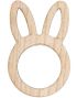 6 stk Kaninører Serviettringer i Treverk - Hey Bunny