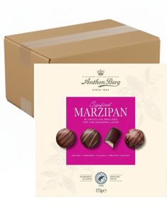 10 st Anthon Berg Significant Marzipan - Ask Med Olika Marsipankonfekter - Hel Ask 1,73 kg