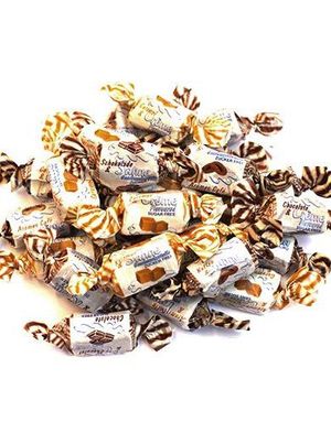 0,95 kg De Bron Sugarfree Caribbean & Cream Toffee - Sukkerfrie Karameller