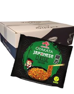 22 st Aj Oyakata Japanese Classic Yakisoba Instant Ramen - Hel Låda 2 kg (Japan)
