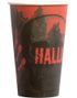 8 stk Svarte Blodige Pappkrus ca 473 ml - Blodig Halloween