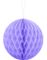 Lavendelfarget Honeycomb Ball VELG STØRRELSE 10-40 cm