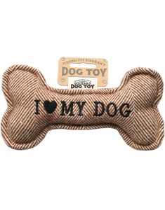 I <3 My Dog - Leketøy for Hund med Lyd - 20 cm