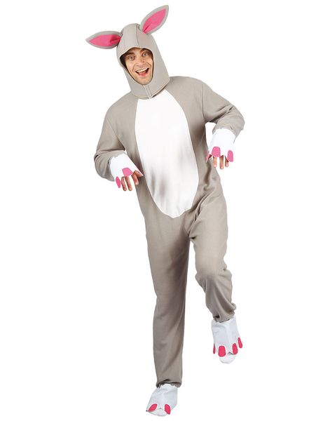 Grå Kanindräkt (Unisex)