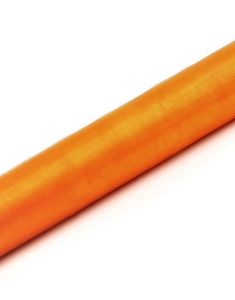 ORANGE Genomskinlig Organzalöpare 36 cm x 9 meter