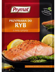 Fish Seasoning with Lemon - Krydder til Fisk med Sitron - PRYMAT (Polen)