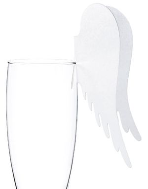 10 stk Änglavinge-Bordskort till Glas