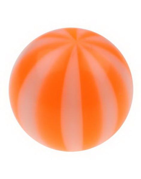 Badeball Orange - 3 mm Akrylkula till 1,2 mm stång