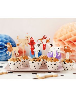 7 stk Kaktopper - Dogs Party