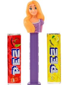 Disney Prinsesse Tangled Pez-Holder med 3 stk Pez Pakker (USA Import)