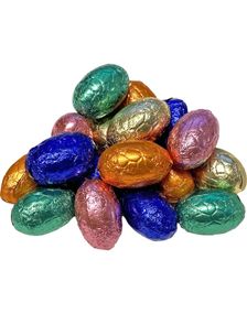 1 kg Crispo Melkesjokoladeegg med Hasselnøttfyll