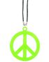 Peace - Grönt Hippiesmycke
