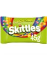 Skittles Crazy Sours - Tuggpastiller Med Olika Sura Fruktsmaker 45 Gram