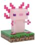Licensierad Minecraft Axolotl-lampa
