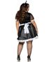 French Maid Maskeraddräkt - Stora Storlekar