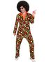 60-talls Blomstrete Hippiekostyme til Mann - XX-Large