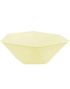 6 stk Vert Decor Sekskantede Gule Pappskåler 16 cm - Miljøvennlige